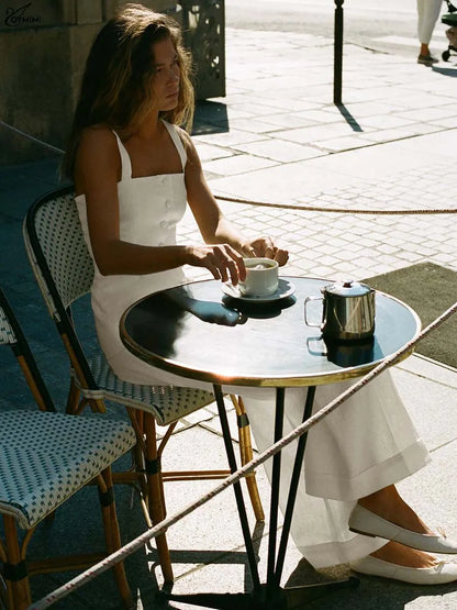 Conjunto Apricot Cotton – Sofisticação Casual