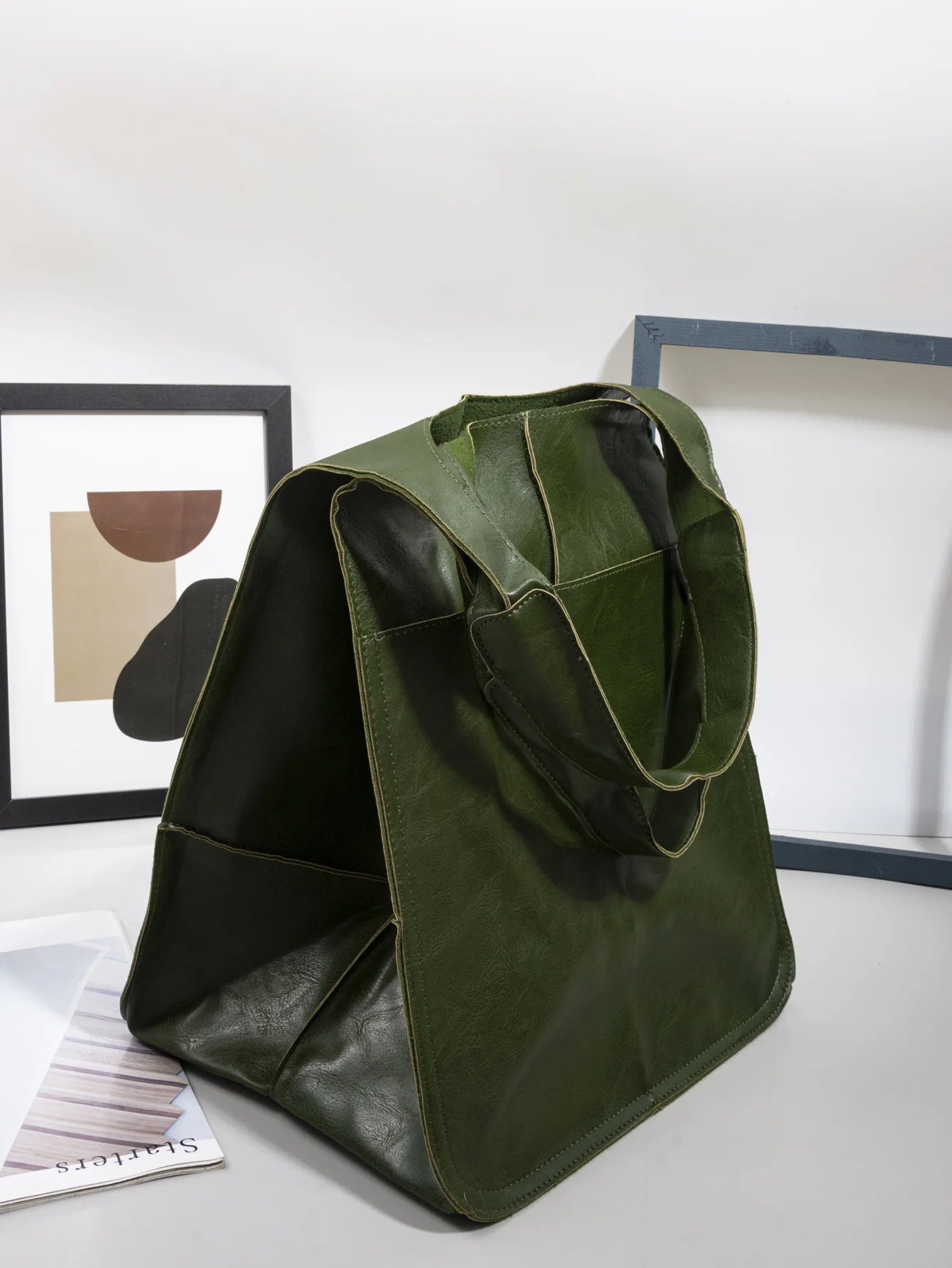 Women's Soft Tote Bag – Large Capacity & Retro Style