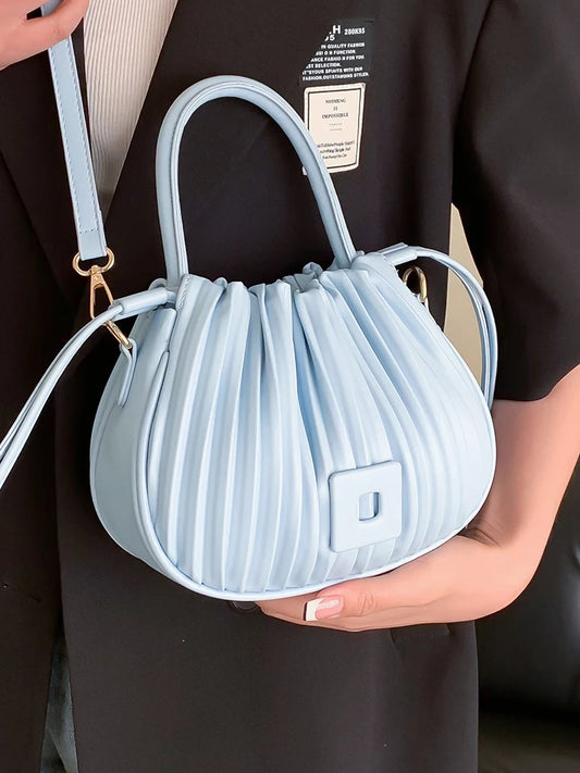 Bolsa Feminina Tote/Sling Primavera-Verão – “Buet” PU Super Soft para Ombro ou Transversal