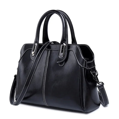 Bolsa Feminina Couro Legítimo – Top Handle, Shoulder & Crossbody