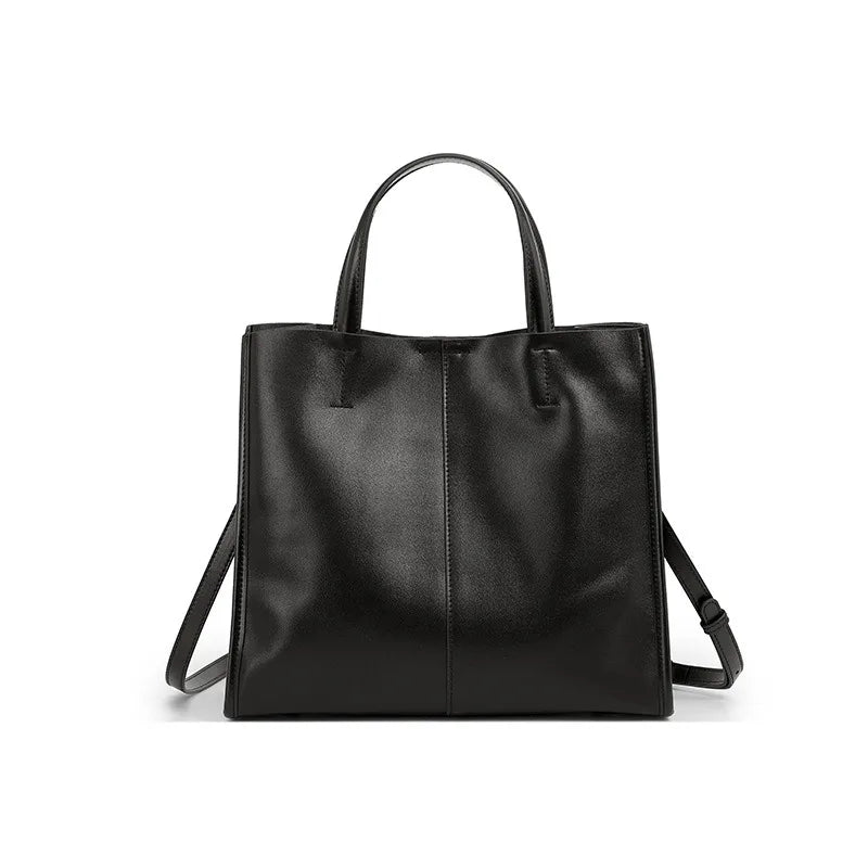 Bolsa Zency em Couro Legítimo – Shopper & Crossbody Vintage