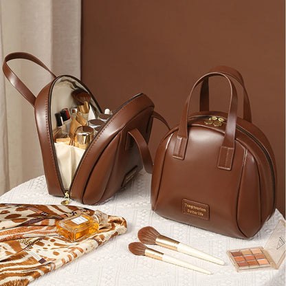 Necessaire Shell com Grande Capacidade – Organizadora de Maquiagem