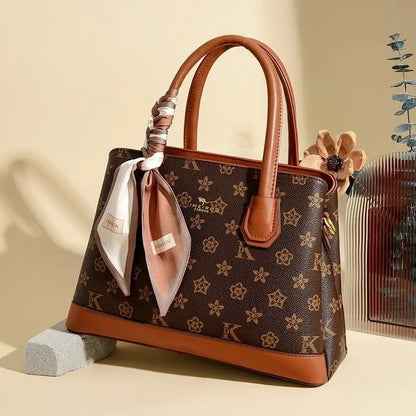 Bolsa Bucket Estampa Retrô Grande Capacidade