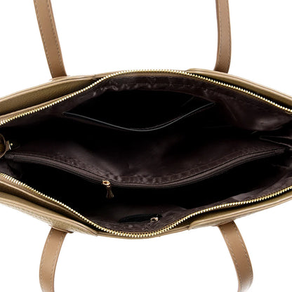 Bolsa Feminina Bucket de Cor Sólida – Tote & Transversal em Couro Macio com Alta Capacidade