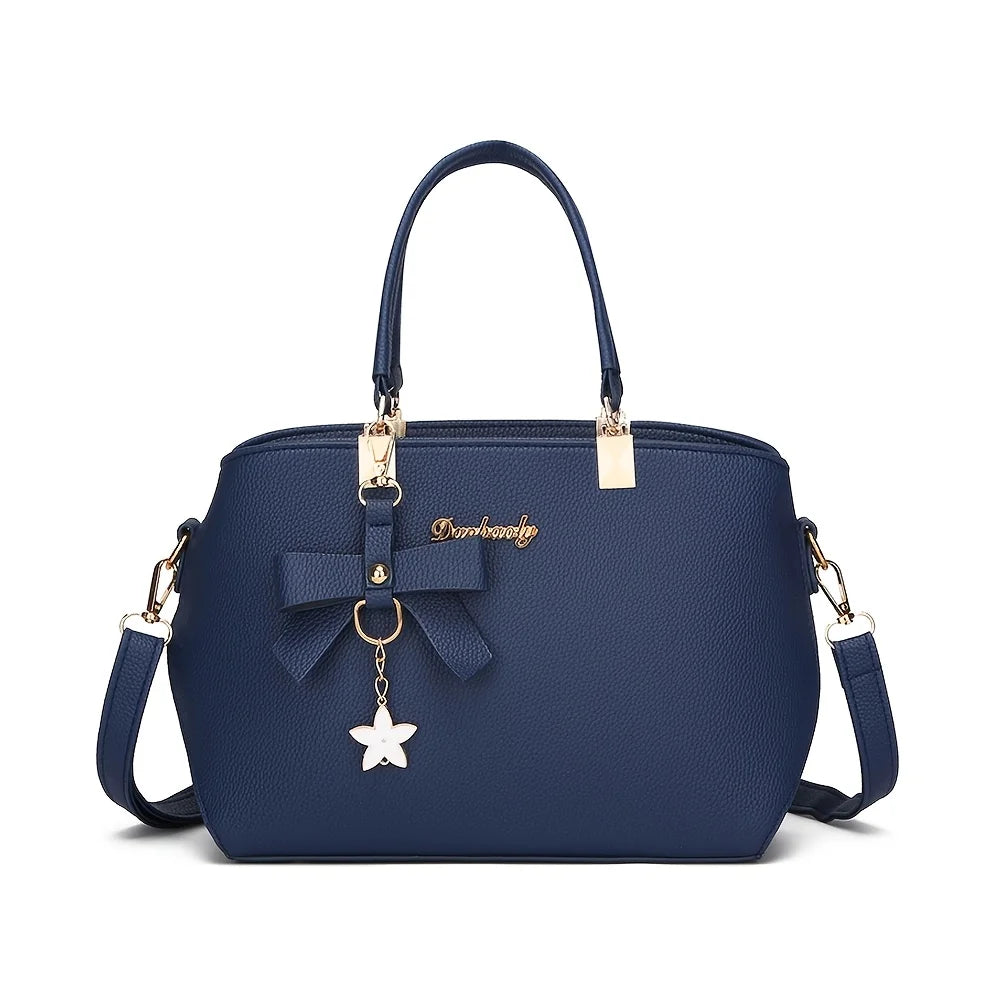 Bolsa Shoulder Laço Elegante