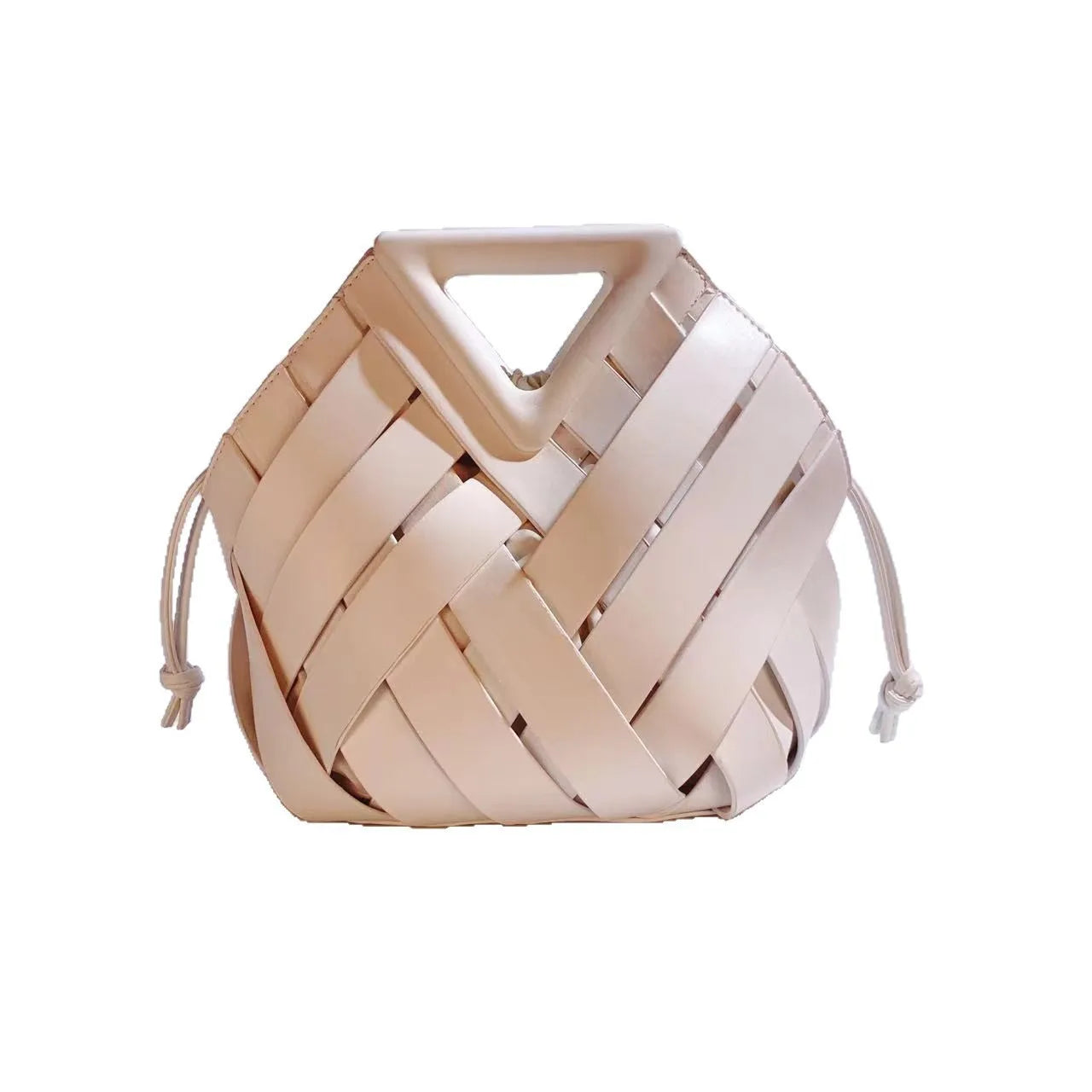 Bolsa Feminina Trançada com Fecho Magnético – Crossbody & Shoulder