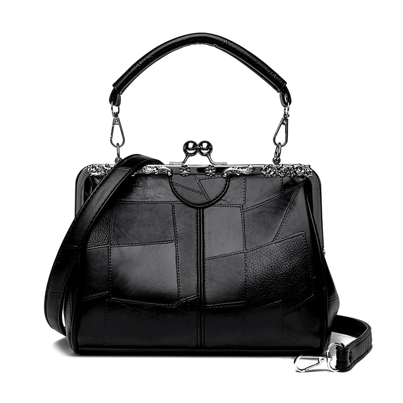 Bolsa Feminina Couro – Alta Capacidade – Uso Ombro/Transversal