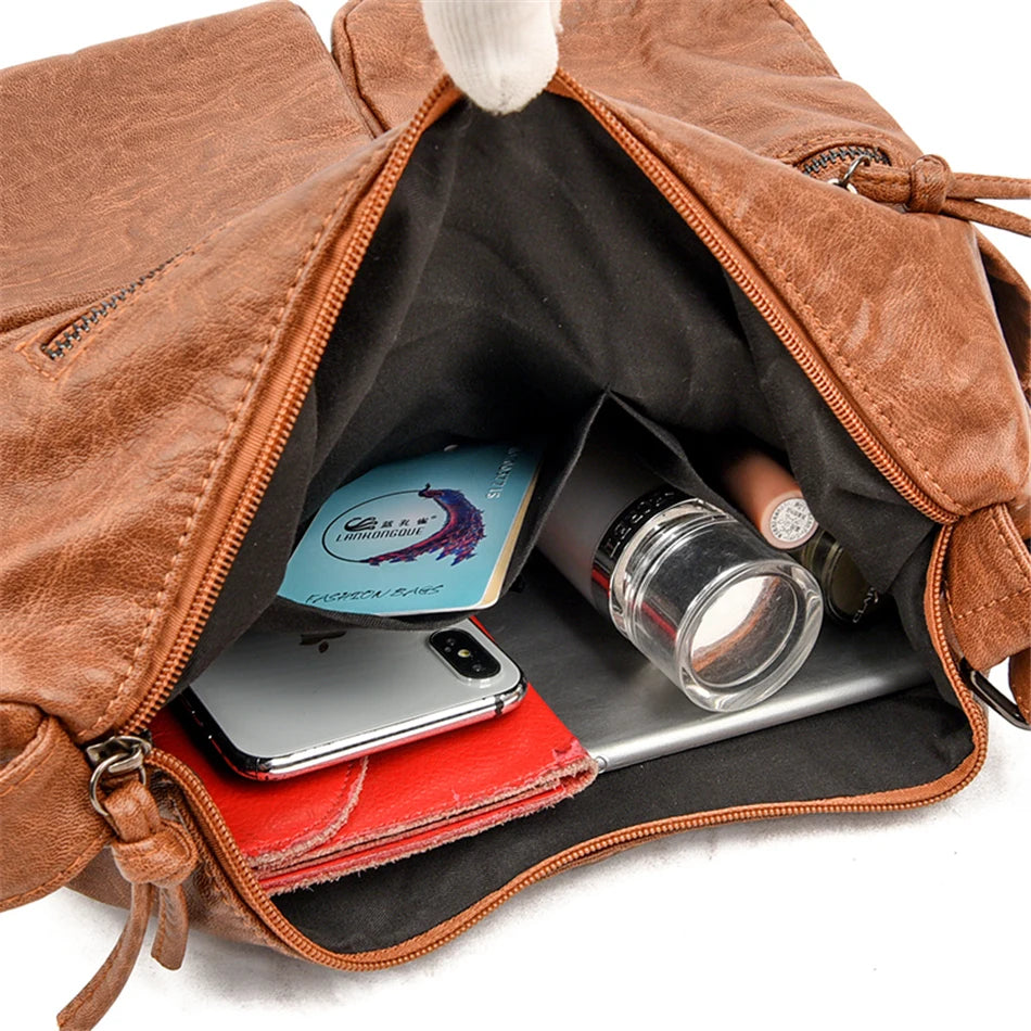 Bolsa Shoulder Couro Premium Versátil