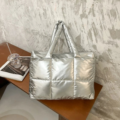 Bolsa Tote Quilted Grande Elegância