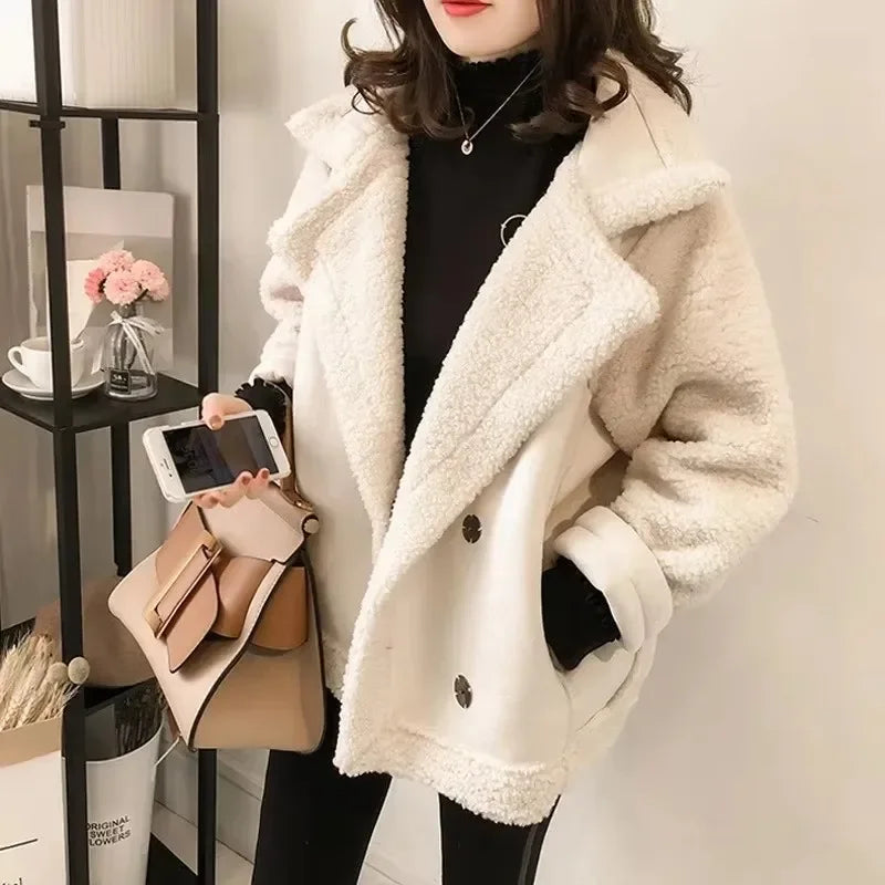 Moto Luxe Jacket – Fleece & Urban Chic Style