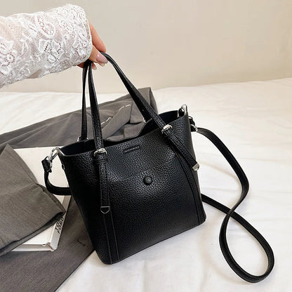 Conjunto Feminino Bucket Bag 2025 – Tote & Transversal Versátil para Dia e Noite