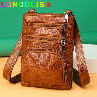 Bolsa Feminina “Many Pockets” – Flap Retrô com Múltiplos Bolsos & Alça Ombro/Transversal
