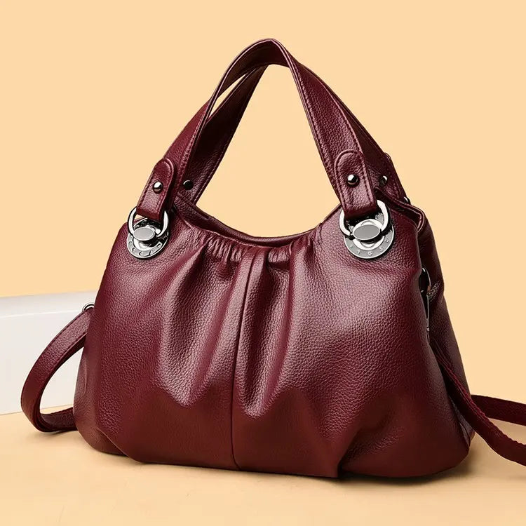 Bolsa Feminina Crossbody Couro Luxo – Design Casual & Clássico