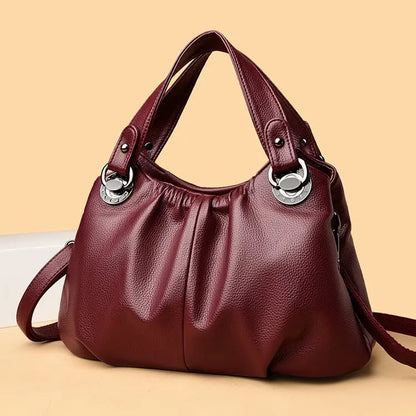 Bolsa Feminina Crossbody Couro Luxo – Design Casual & Clássico