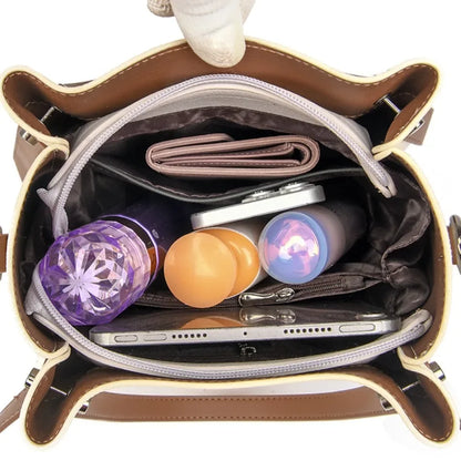 Women's Leather Bag – Large Tote/Shoulder &amp; Crossbody