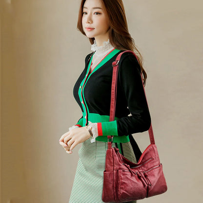 Bolsa Shoulder Couro Premium Versátil