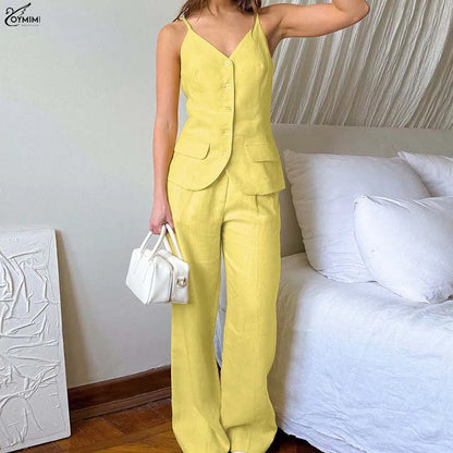 Conjunto Elegant Yellow – Algodão Premium