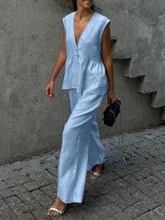 Conjunto Summer Chic – Linho & Lã Leve