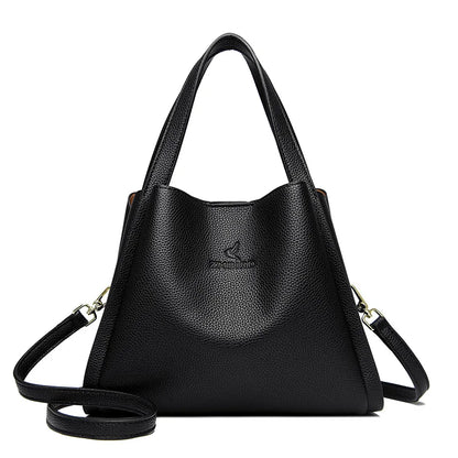 Bolsa Feminina Couro  – Grande Capacidade Tote & Crossbody