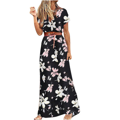 Vestido Boho Floral – Liberdade & Charme