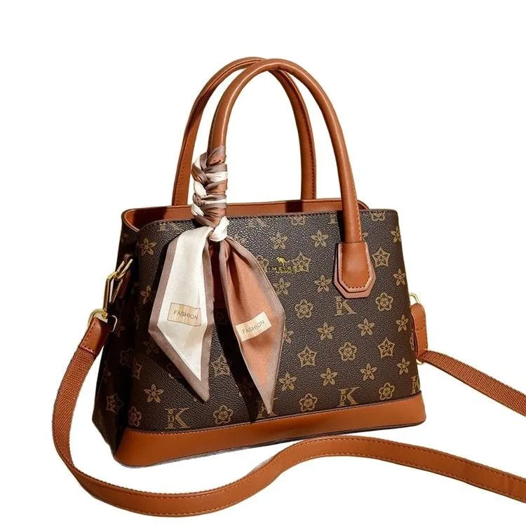 Bolsa Bucket Estampa Retrô Grande Capacidade