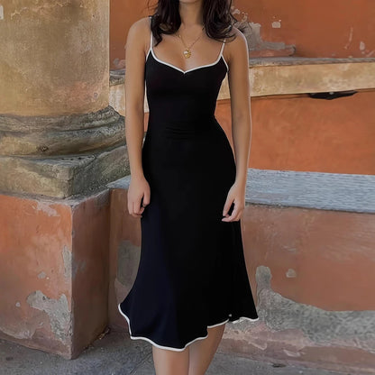 Vestido Square Summer – Elegância Fluida para o Dia a Dia