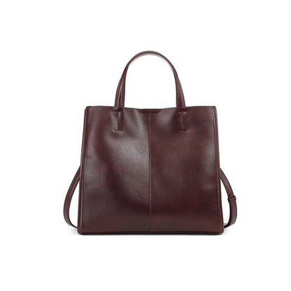 Bolsa Zency em Couro Legítimo – Shopper & Crossbody Vintage