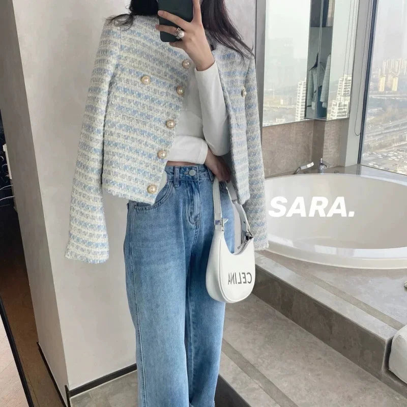 Pearl Button Knit Cardigan – Casual Elegance