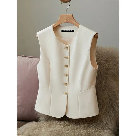 Colete Versatile Chic – Minimalismo & Estilo