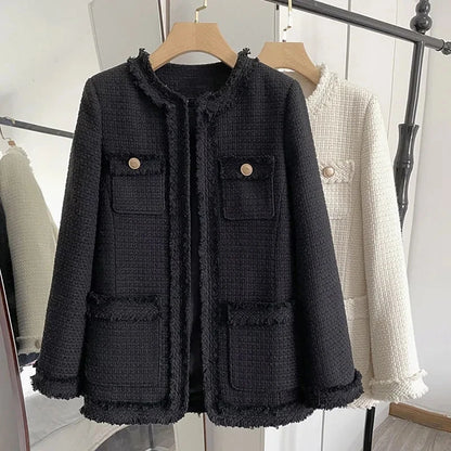 Women's Cardigan with Fringe – Korean Casual Chic Style