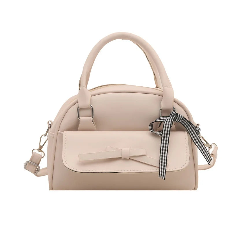 Bolsa Boston Laço Minimalista Versátil