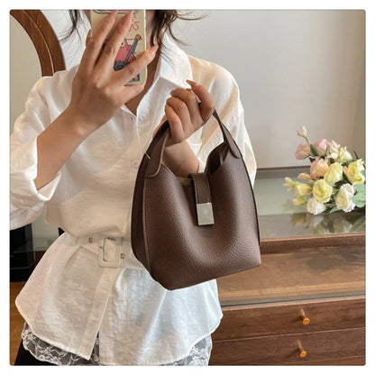 Bolsa Feminina Tote 2025 – Versátil Bucket/Bolsa Ombro & Transversal de Alta Capacidade