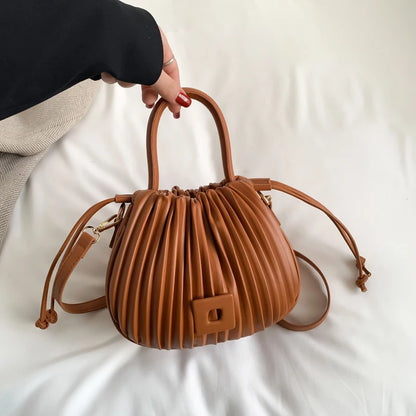 Bolsa Feminina Tote/Sling Primavera-Verão – “Buet” PU Super Soft para Ombro ou Transversal