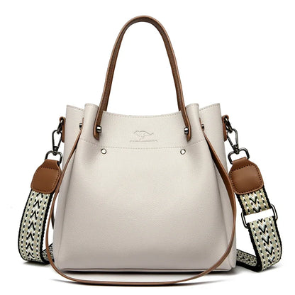 Women's Leather Bag – Large Tote/Shoulder &amp; Crossbody