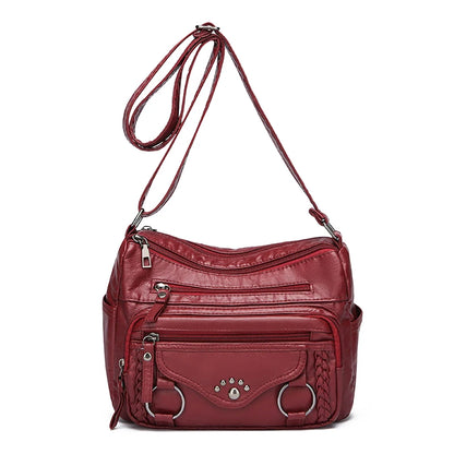 Kit Bolsas Femininas “Many Pocket” – Tote Grande com Crossbody Multi-Bolsos para Dia & Viagem