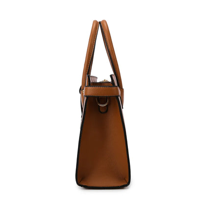 Bolsa Feminina Clássica Multifuncional em Couro Sintético – Ombro, Transversal e Messenger