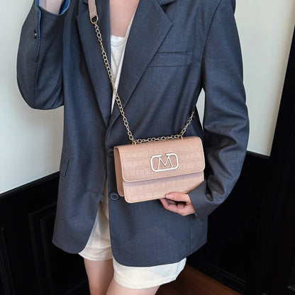 Bolsa Shoulder Minimalista Square Luxo