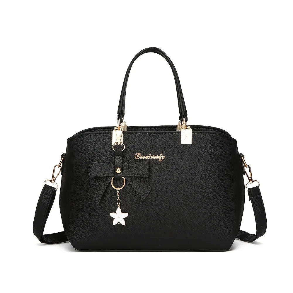 Bolsa Shoulder Laço Elegante