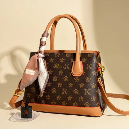 Bolsa Bucket Estampa Retrô Grande Capacidade