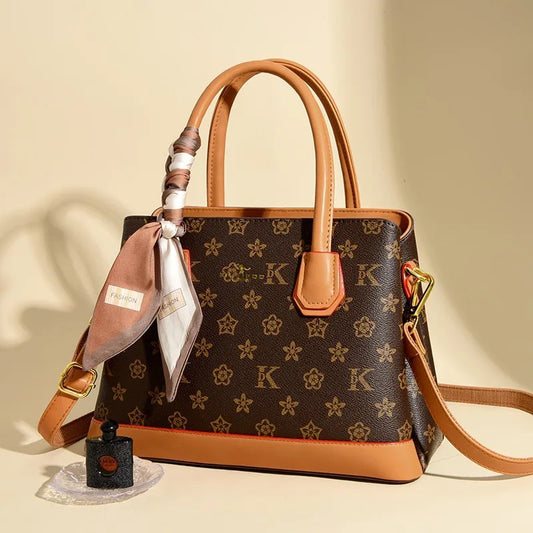 Bolsa Bucket Estampa Retrô Grande Capacidade