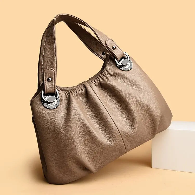 Bolsa Feminina Crossbody Couro Luxo – Design Casual & Clássico