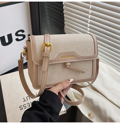 Bolsa Shoulder Color-Block Elegante