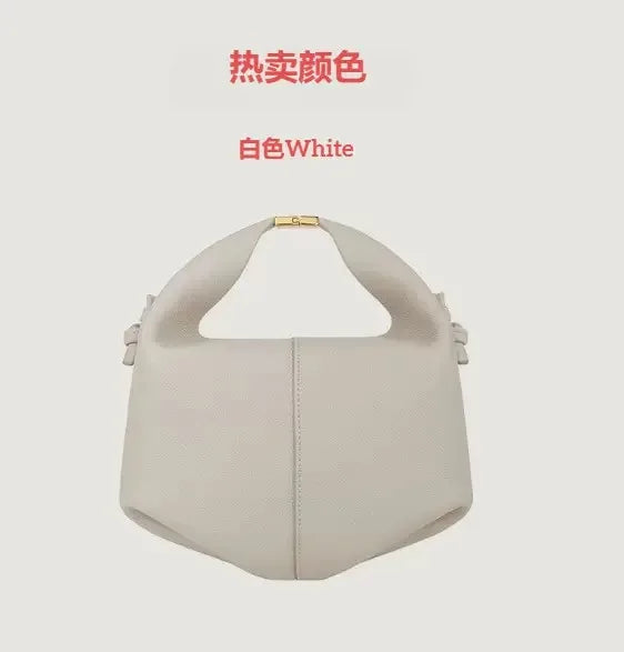 Bolsa Feminina Pol Bento – Couro Estilo French Dumpling