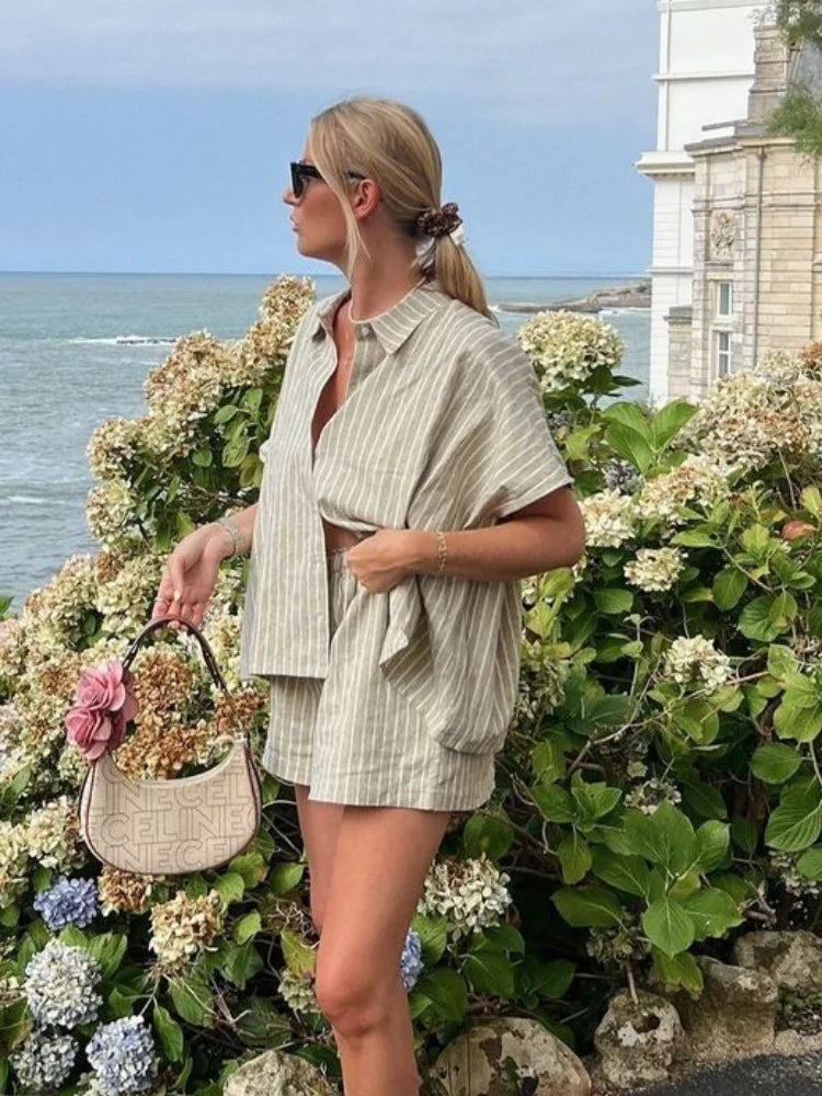 Conjunto Stripes Summer – Casual & Chique