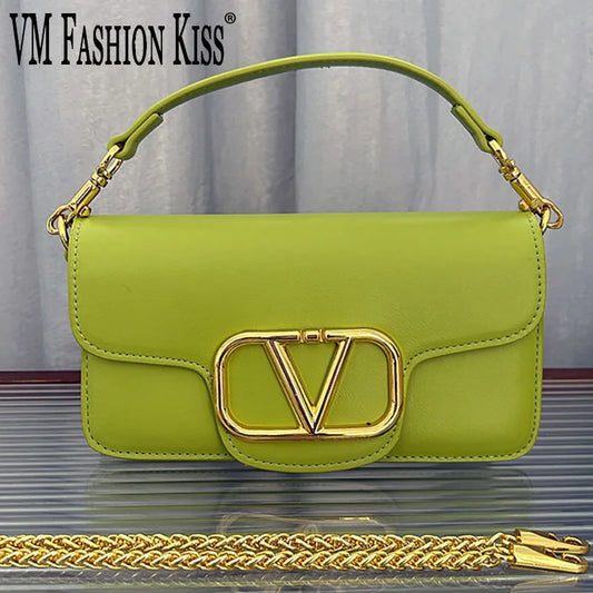 Bolsa Shoulder Chain Elegância Versátil