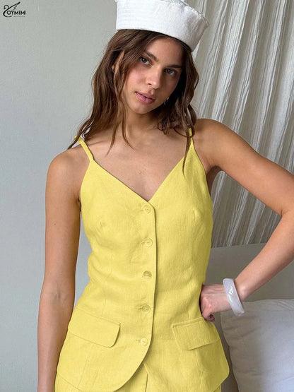 Conjunto Elegant Yellow – Algodão Premium