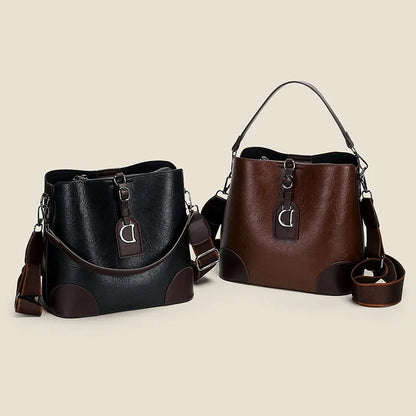 ‌2025 New Fashion Bucket Bag – Versatile Tote & Crossbody
