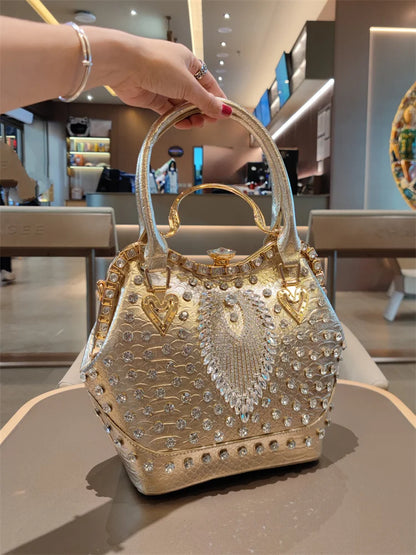 Bolsa Bucket de Couro Luxury – Grande Capacidade Feminina