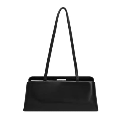 Bolsa Feminina Clutch & Shoulder – Baguette com Fecho Frame