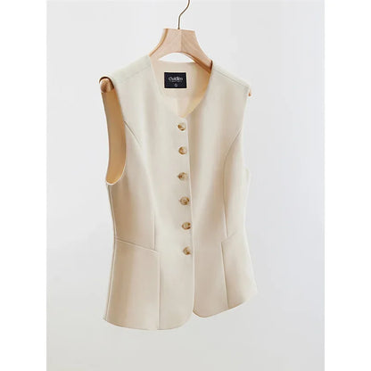 Colete Versatile Chic – Minimalismo & Estilo